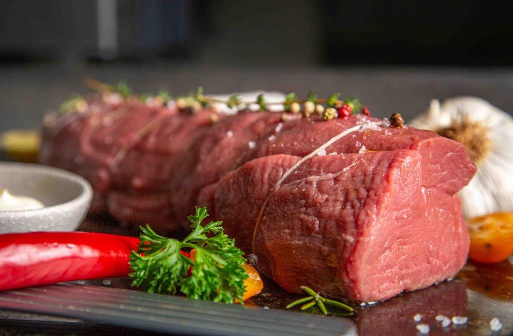 Beef Eye Fillet Whole Pasture Fed 1.8kg + Beef Eye Fillet Whole Pasture Fed 1.8kg +